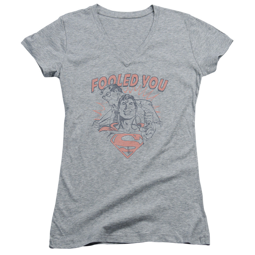 Juniors Sheer Cap Sleeve V-Neck