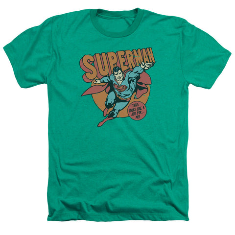 Adult Regular Fit Heather Short Sleeve