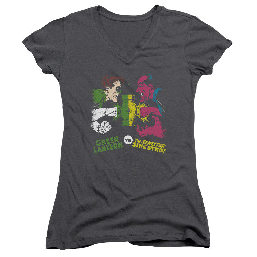 Juniors Sheer Cap Sleeve V-Neck