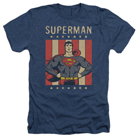 Adult Regular Fit Heather Short Sleeve