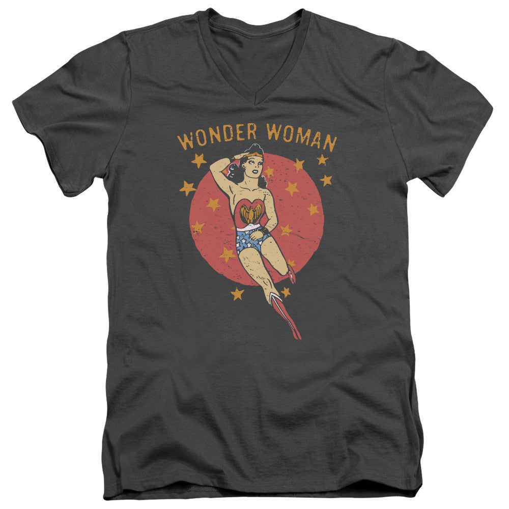 Adult Slim Fit V Neck