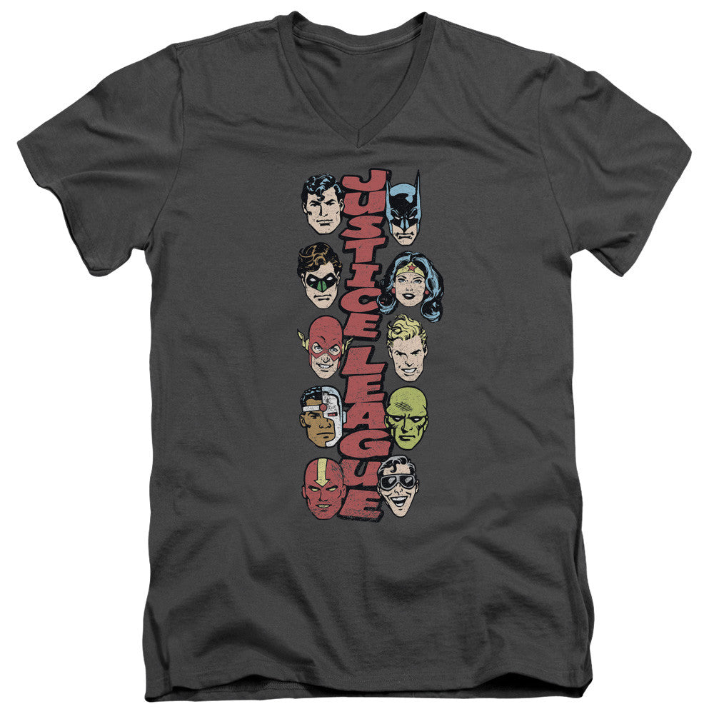 Adult Slim Fit V Neck