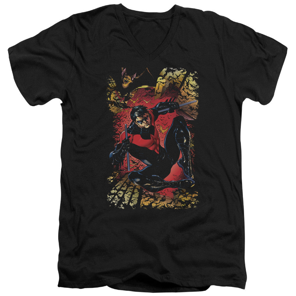 Adult Slim Fit V Neck