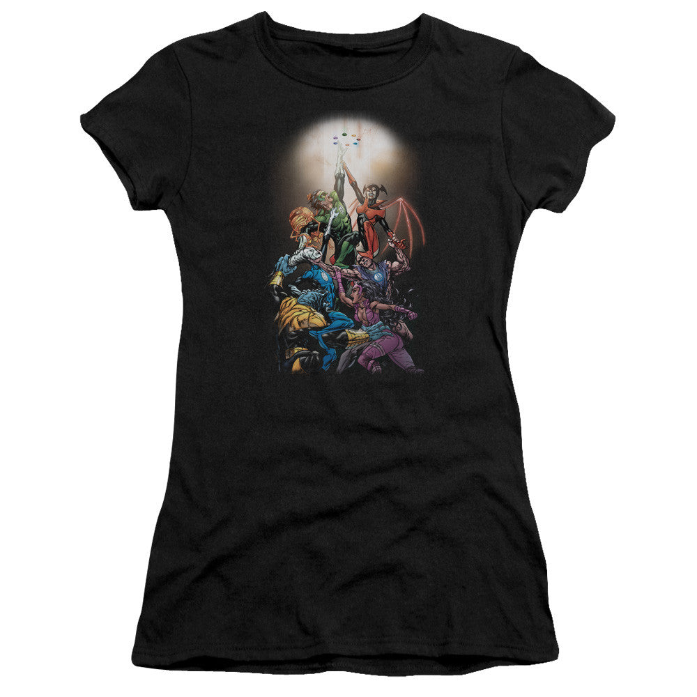 Juniors Sheer Cap Sleeve