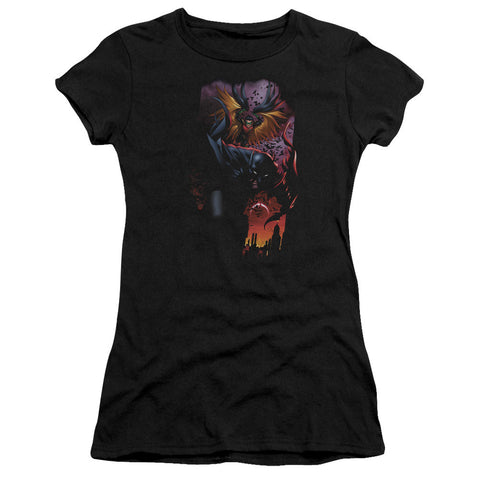 Juniors Sheer Cap Sleeve