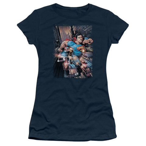 Juniors Sheer Cap Sleeve