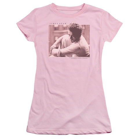 Juniors Sheer Cap Sleeve