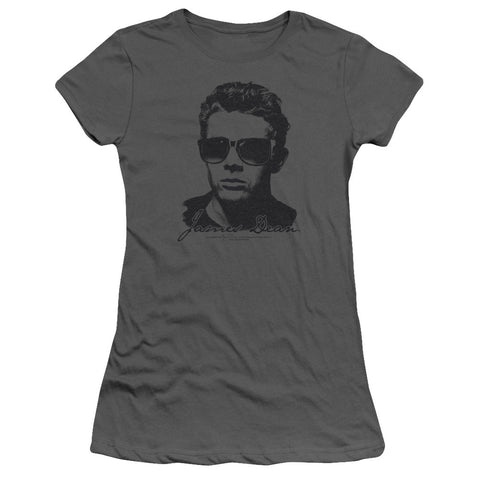 Juniors Sheer Cap Sleeve