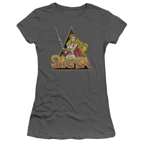 Juniors Sheer Cap Sleeve