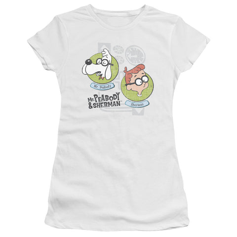 Juniors Sheer Cap Sleeve