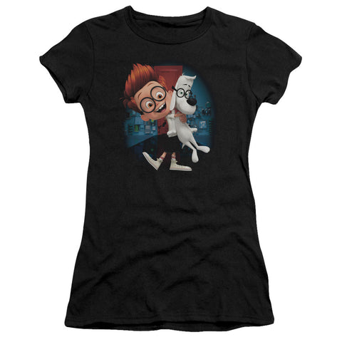 Juniors Sheer Cap Sleeve