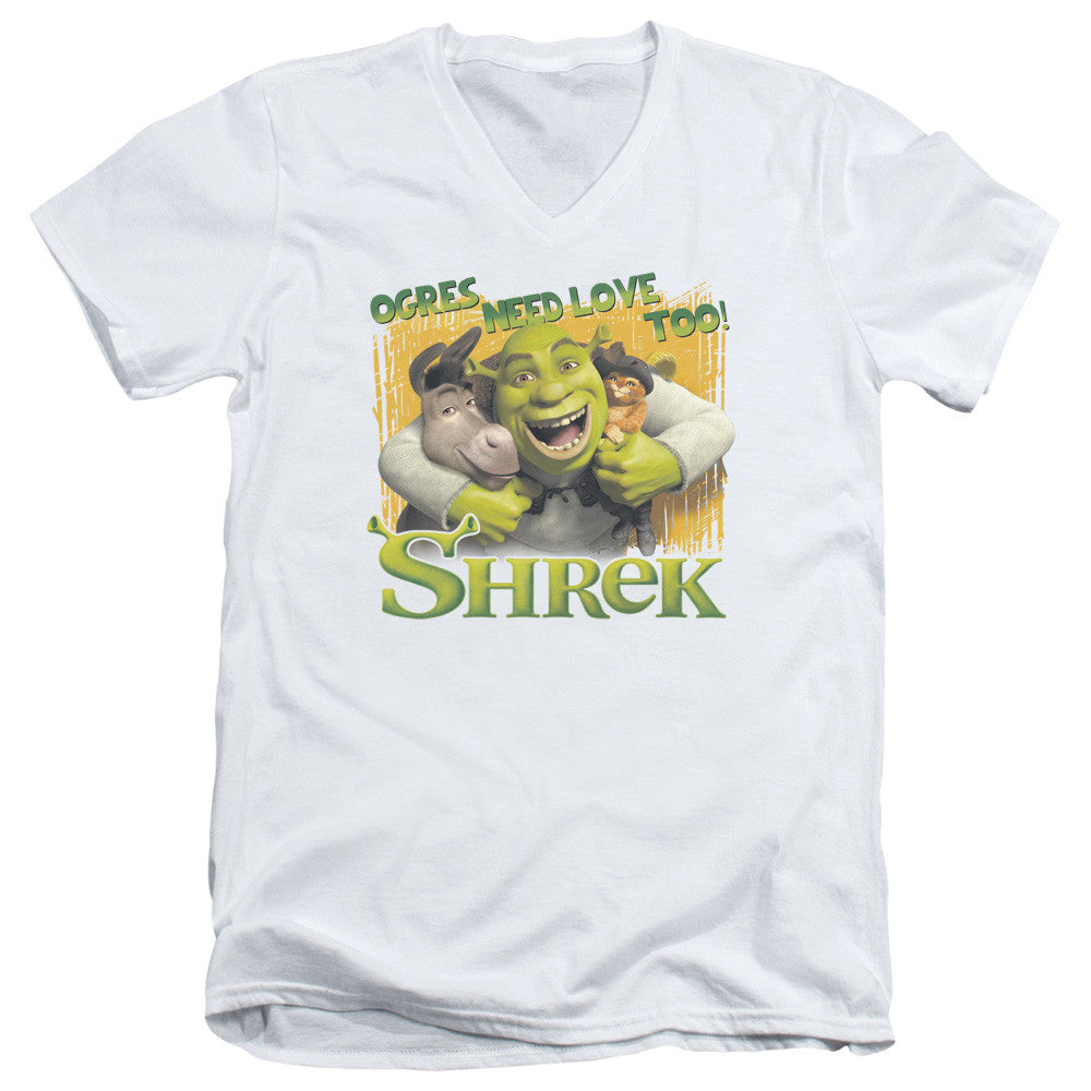 Adult Slim Fit V Neck