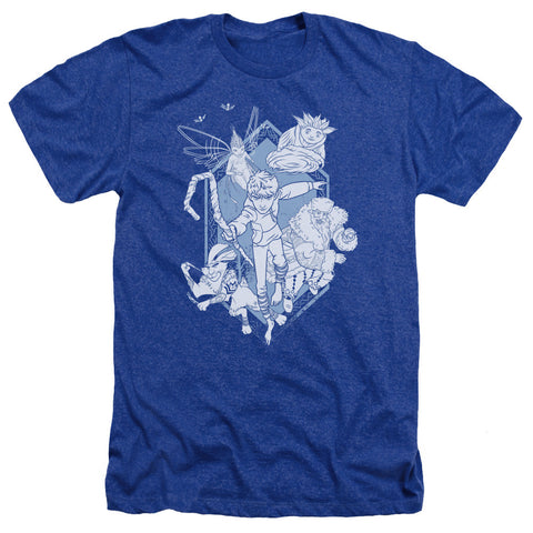 Adult Regular Fit Heather Short Sleeve