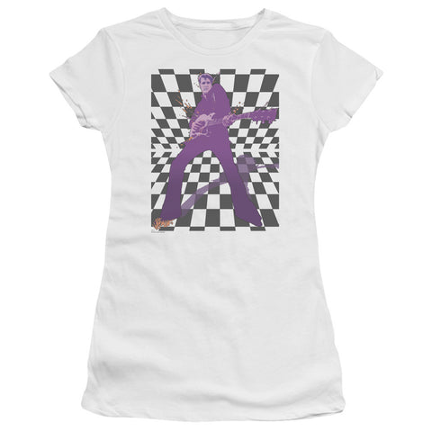 Juniors Sheer Cap Sleeve