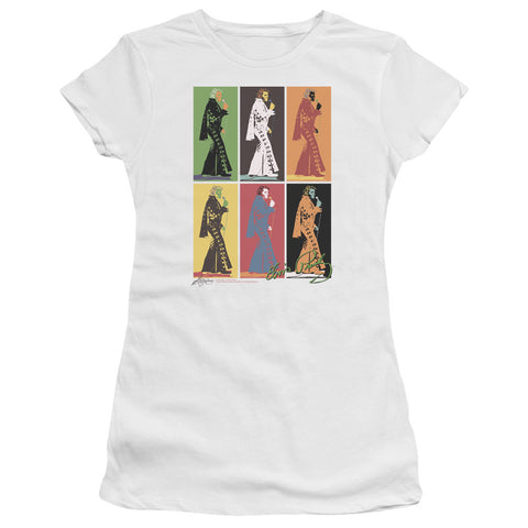 Juniors Sheer Cap Sleeve