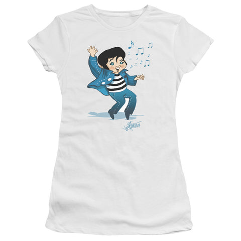 Juniors Sheer Cap Sleeve