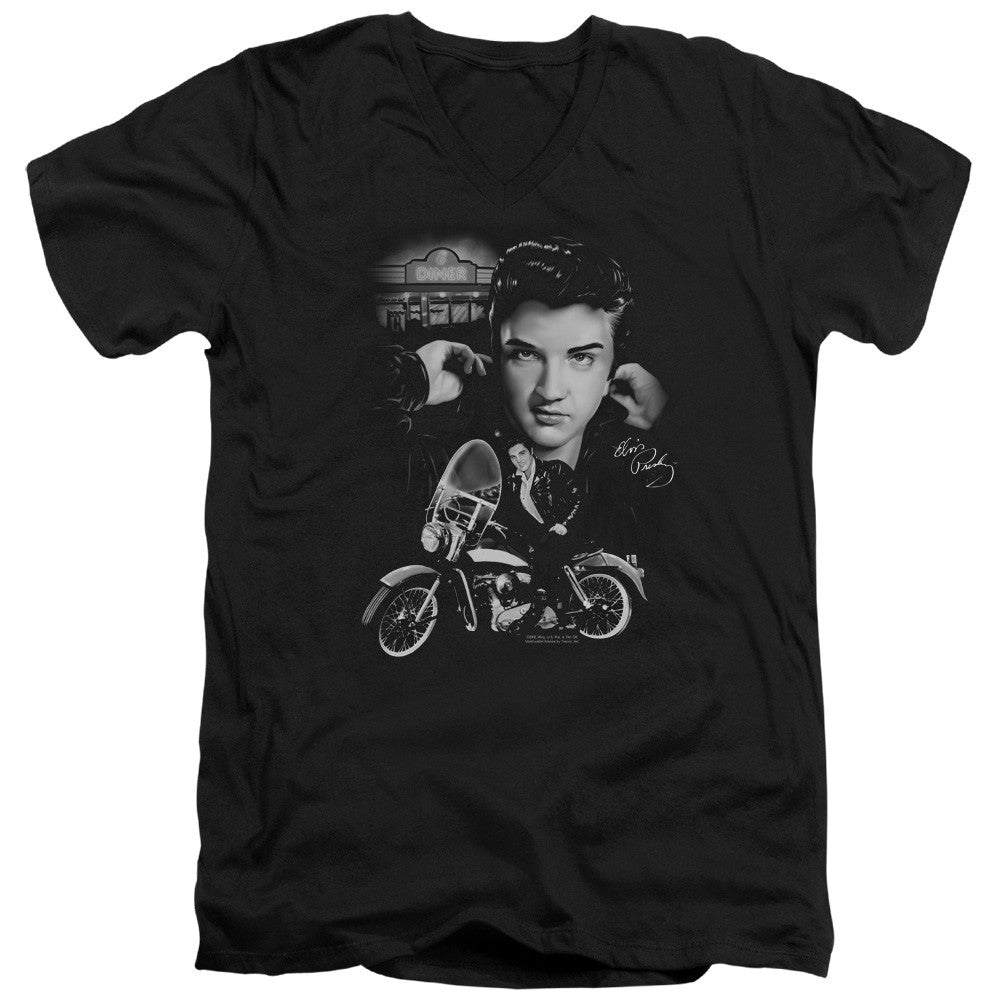 Adult Slim Fit V Neck