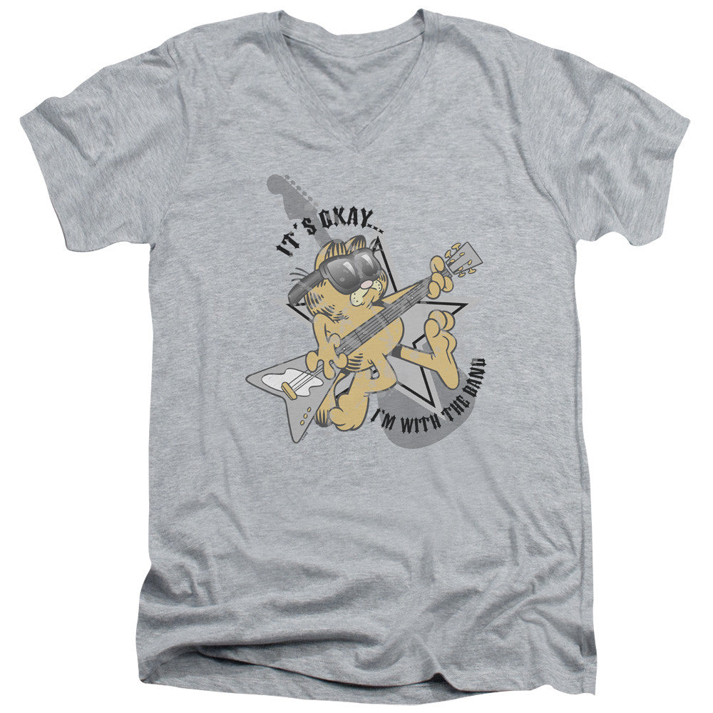 Adult Slim Fit V Neck