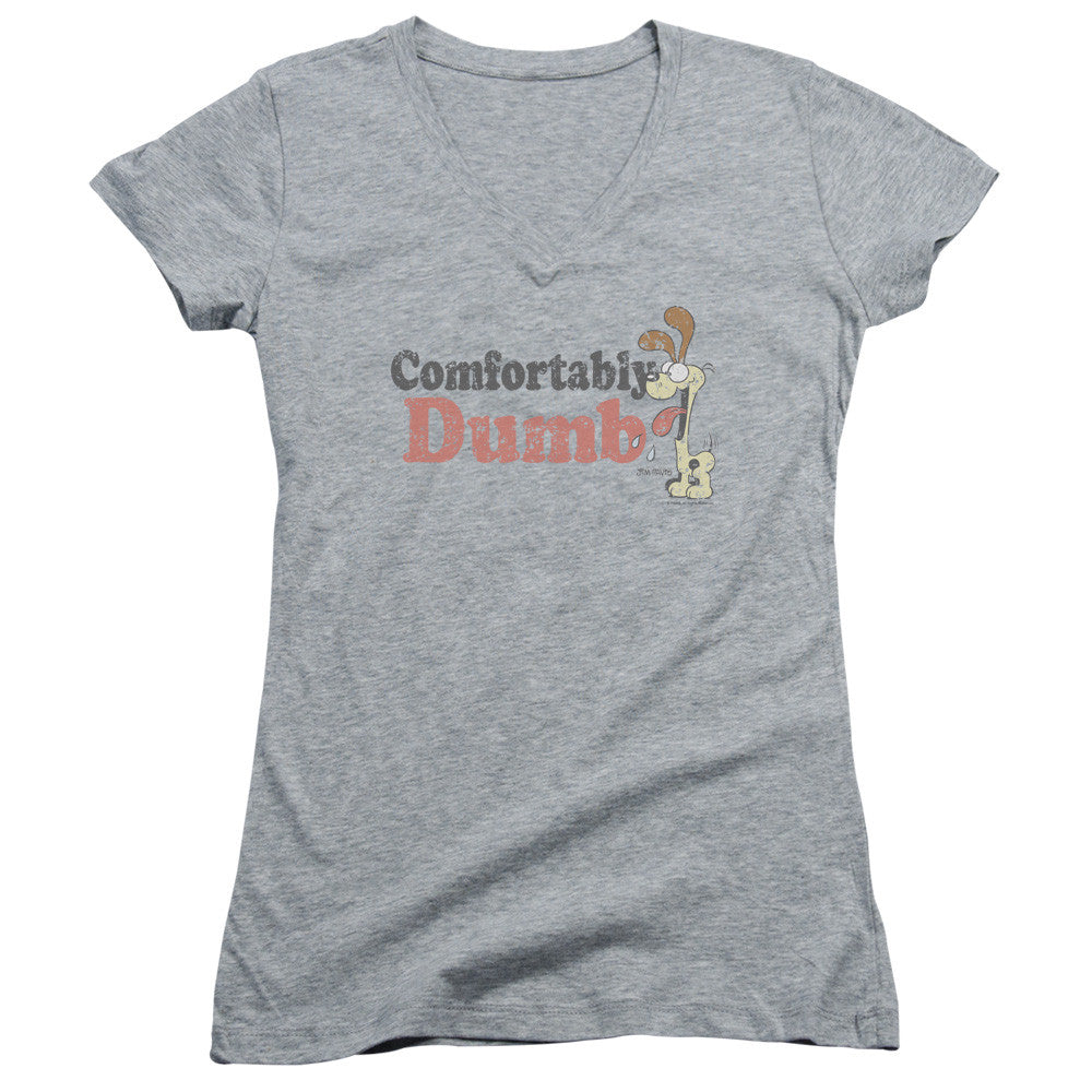 Juniors Sheer Cap Sleeve V-Neck