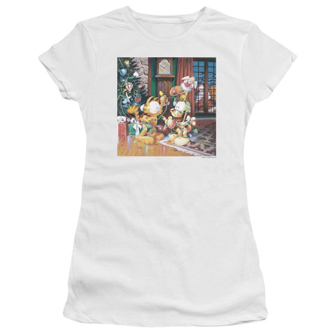 Juniors Sheer Cap Sleeve