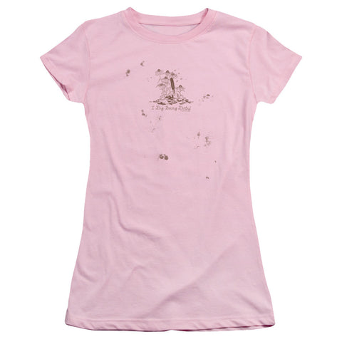 Juniors Sheer Cap Sleeve