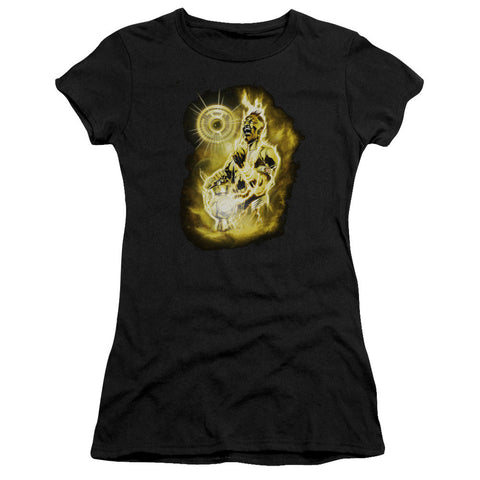 Juniors Sheer Cap Sleeve