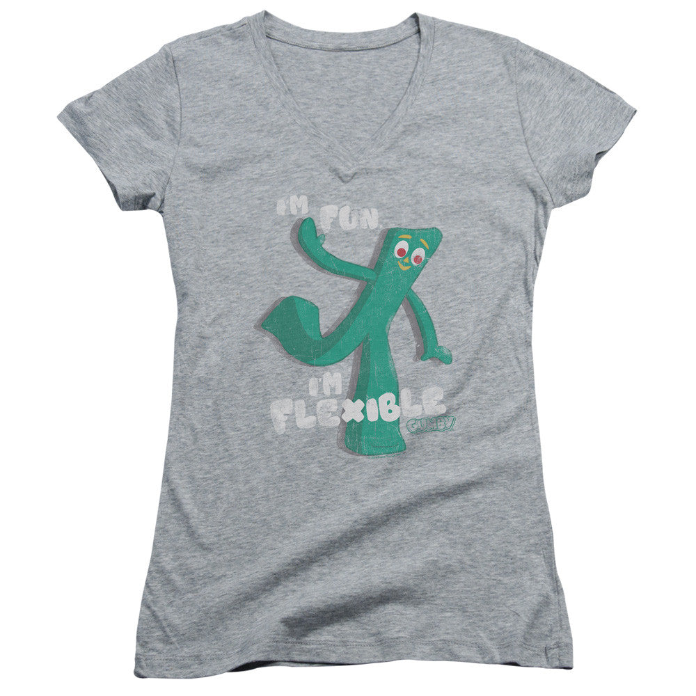 Juniors Sheer Cap Sleeve V-Neck