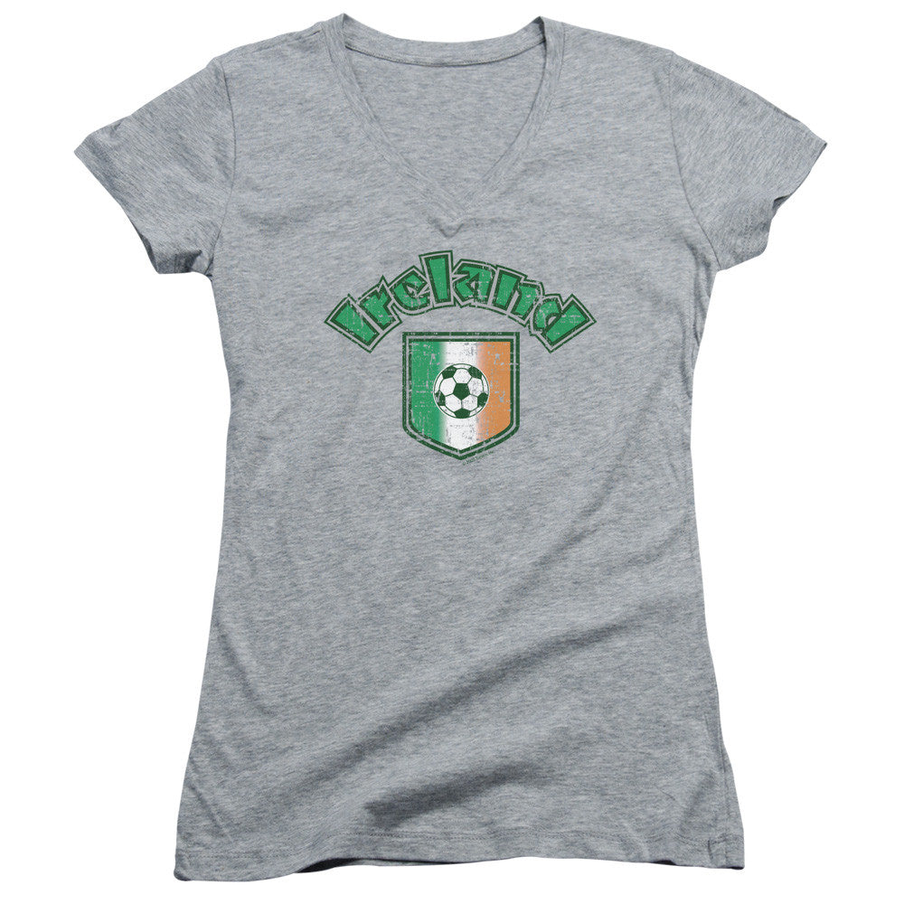 Juniors Sheer Cap Sleeve V-Neck