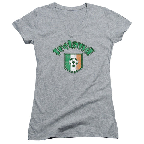 Juniors Sheer Cap Sleeve V-Neck