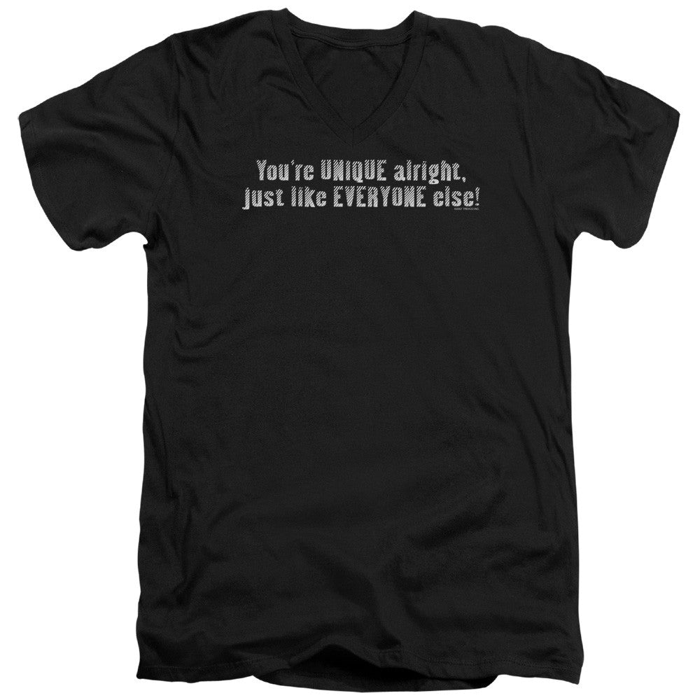 Adult Slim Fit V Neck