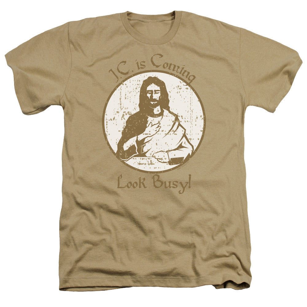 Adult Regular Fit Heather Short Sleeve