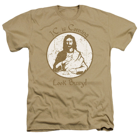 Adult Regular Fit Heather Short Sleeve