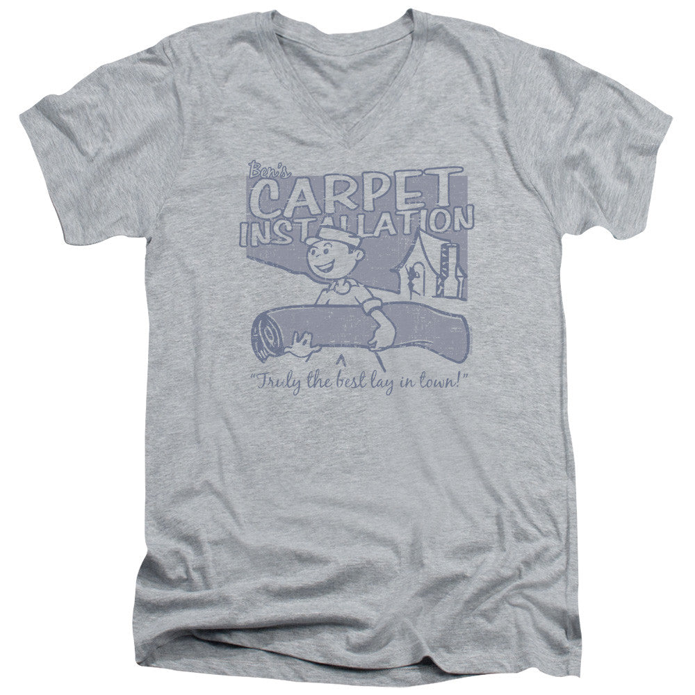 Adult Slim Fit V Neck