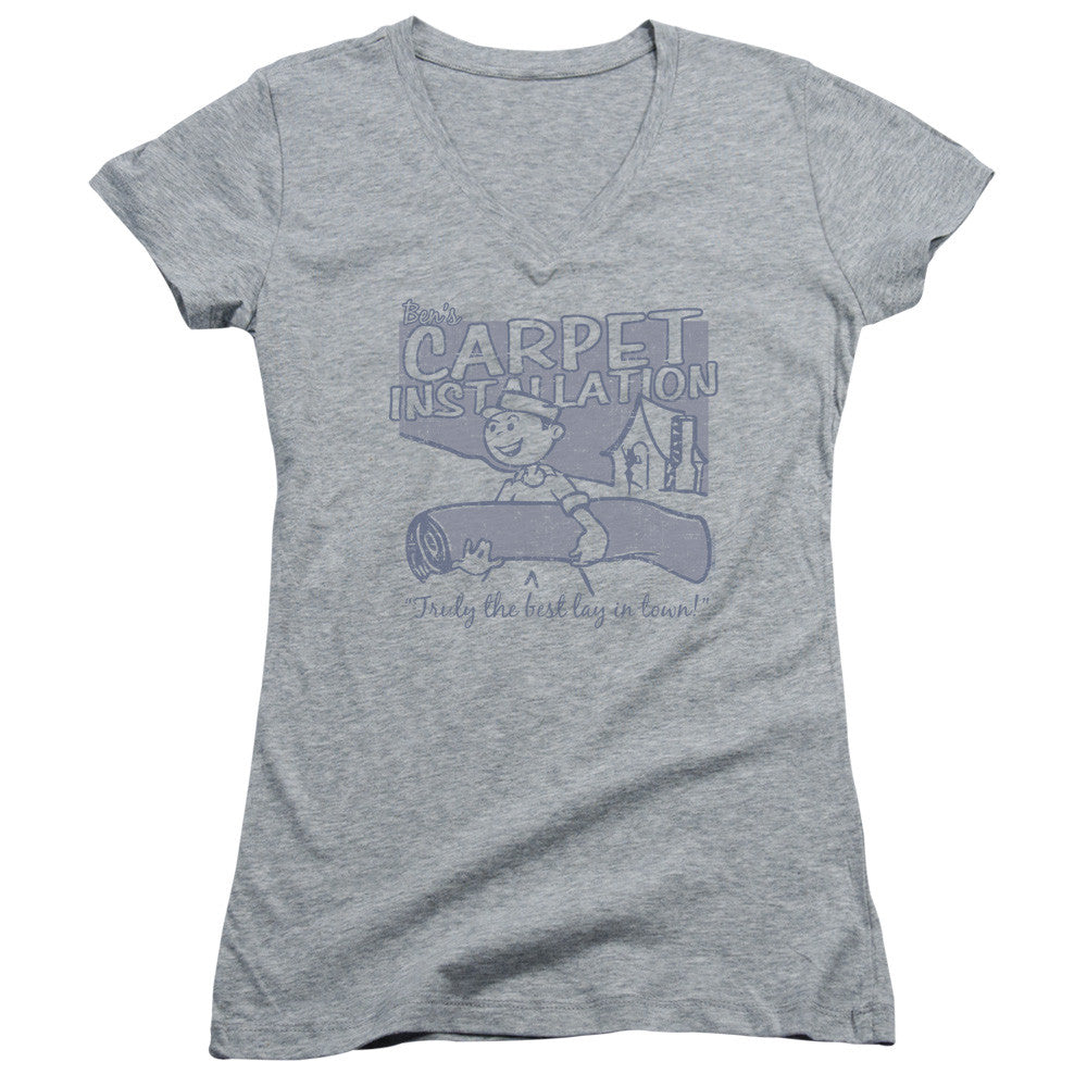 Juniors Sheer Cap Sleeve V-Neck