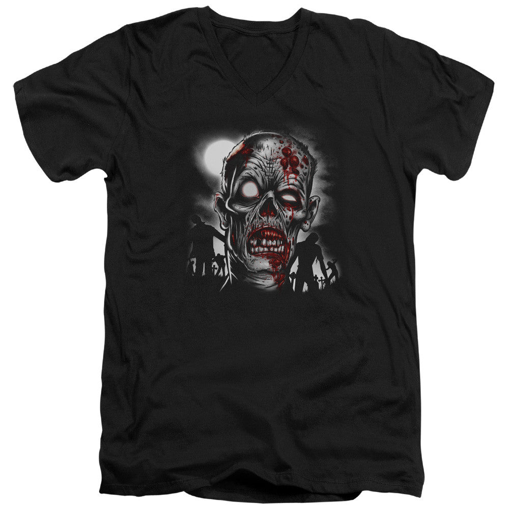 Adult Slim Fit V Neck