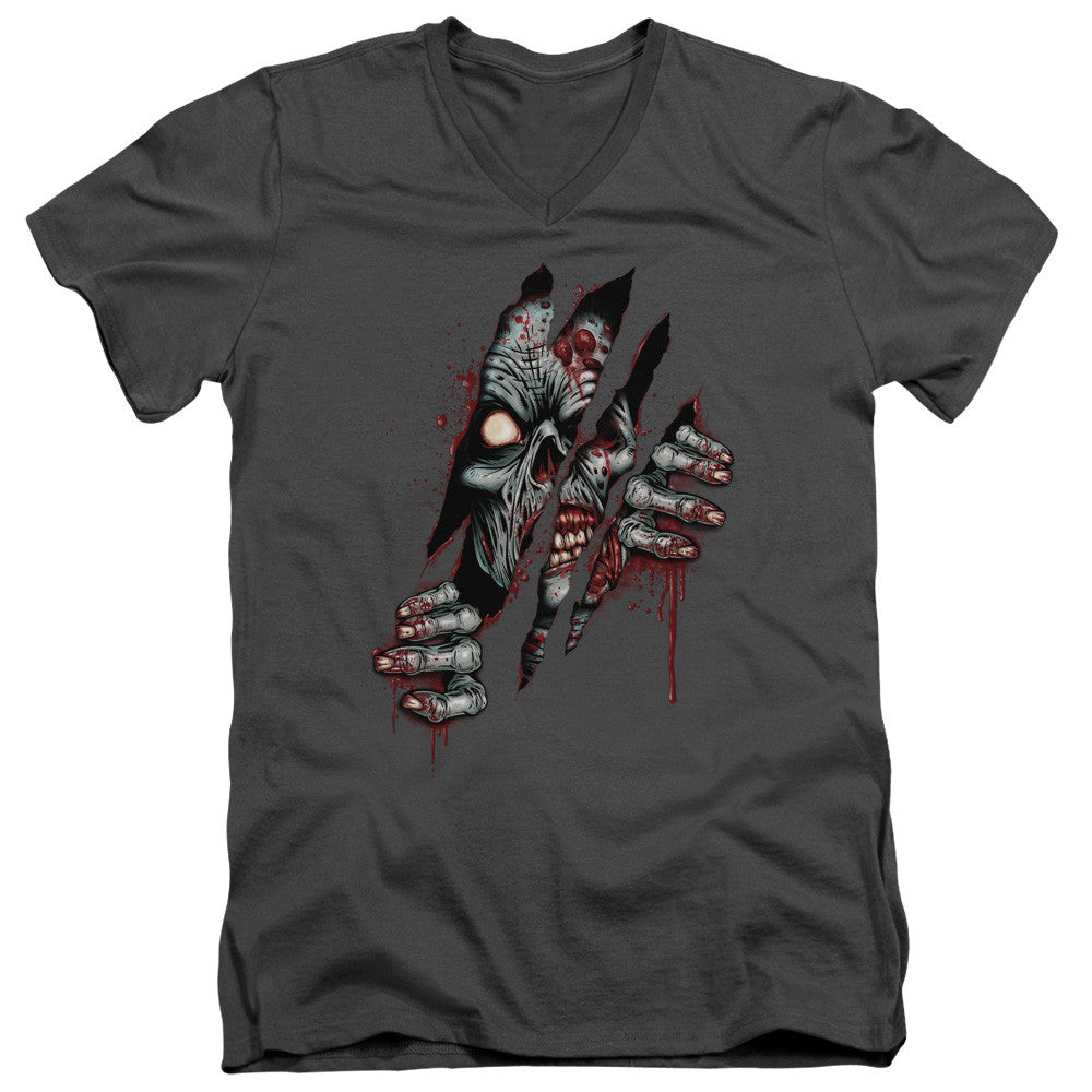 Adult Slim Fit V Neck