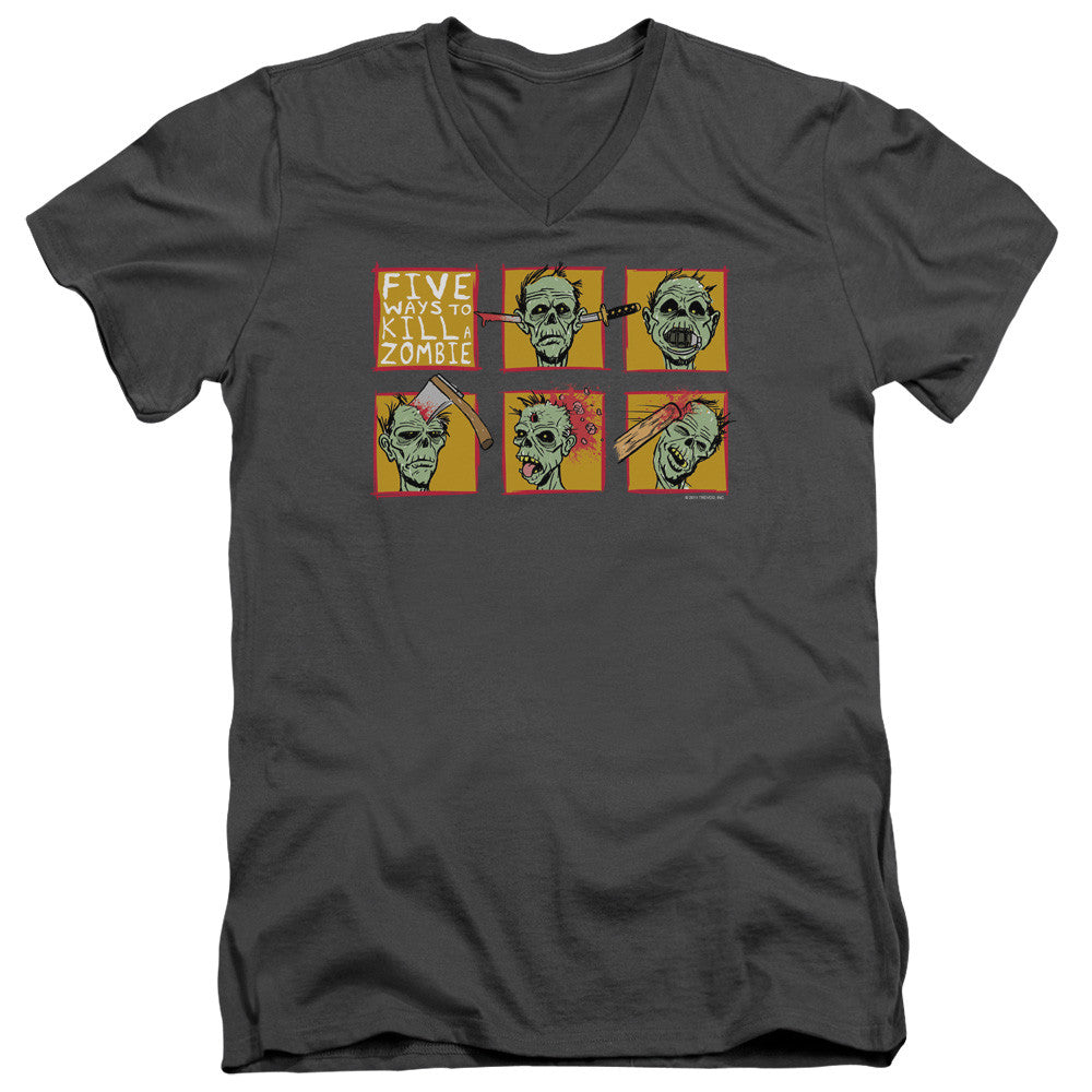 Adult Slim Fit V Neck