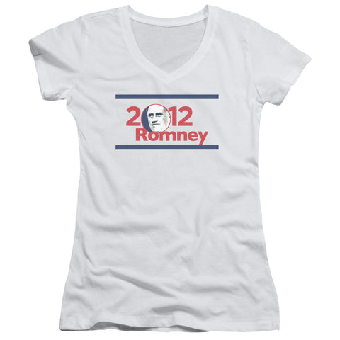 Juniors Sheer Cap Sleeve V-Neck