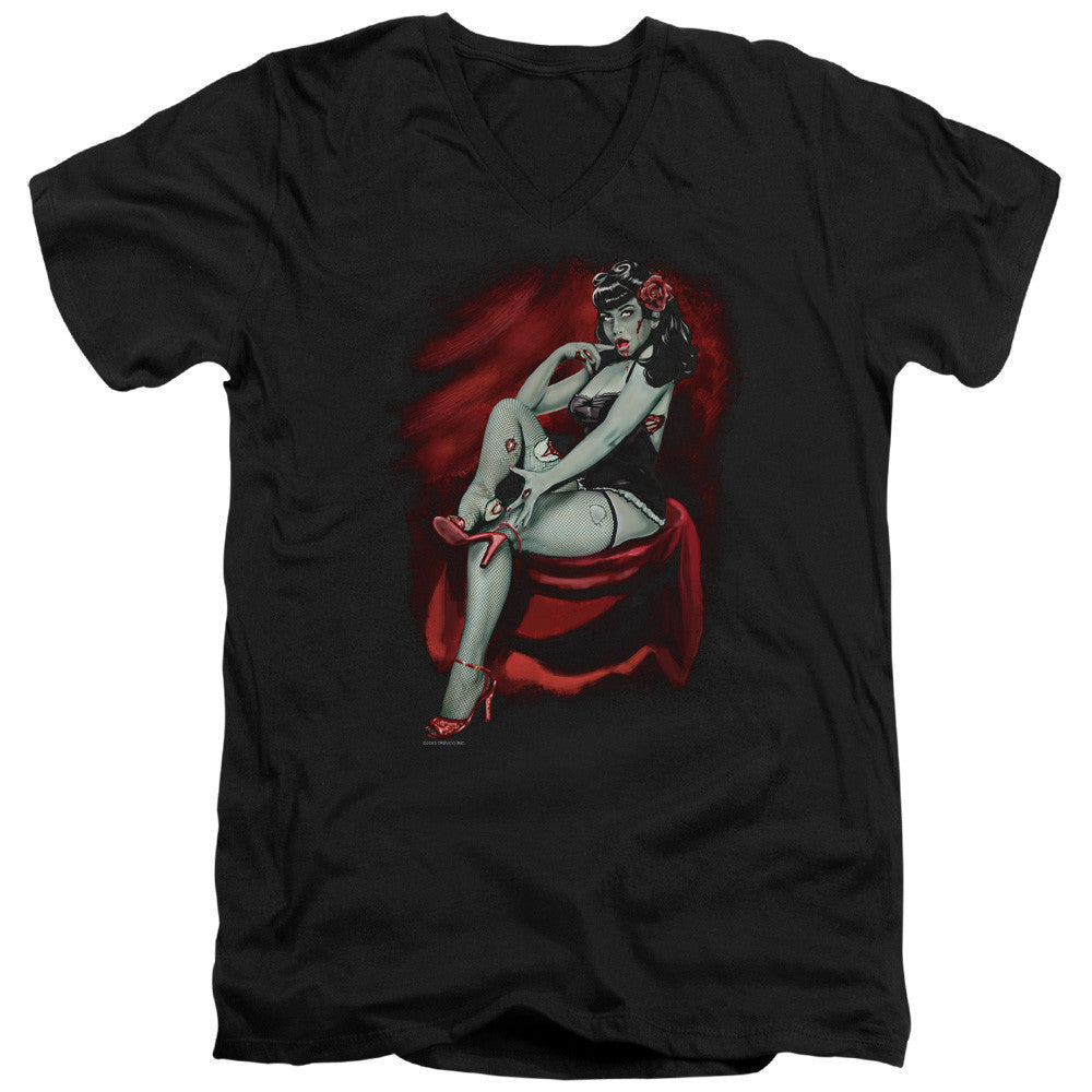 Adult Slim Fit V Neck