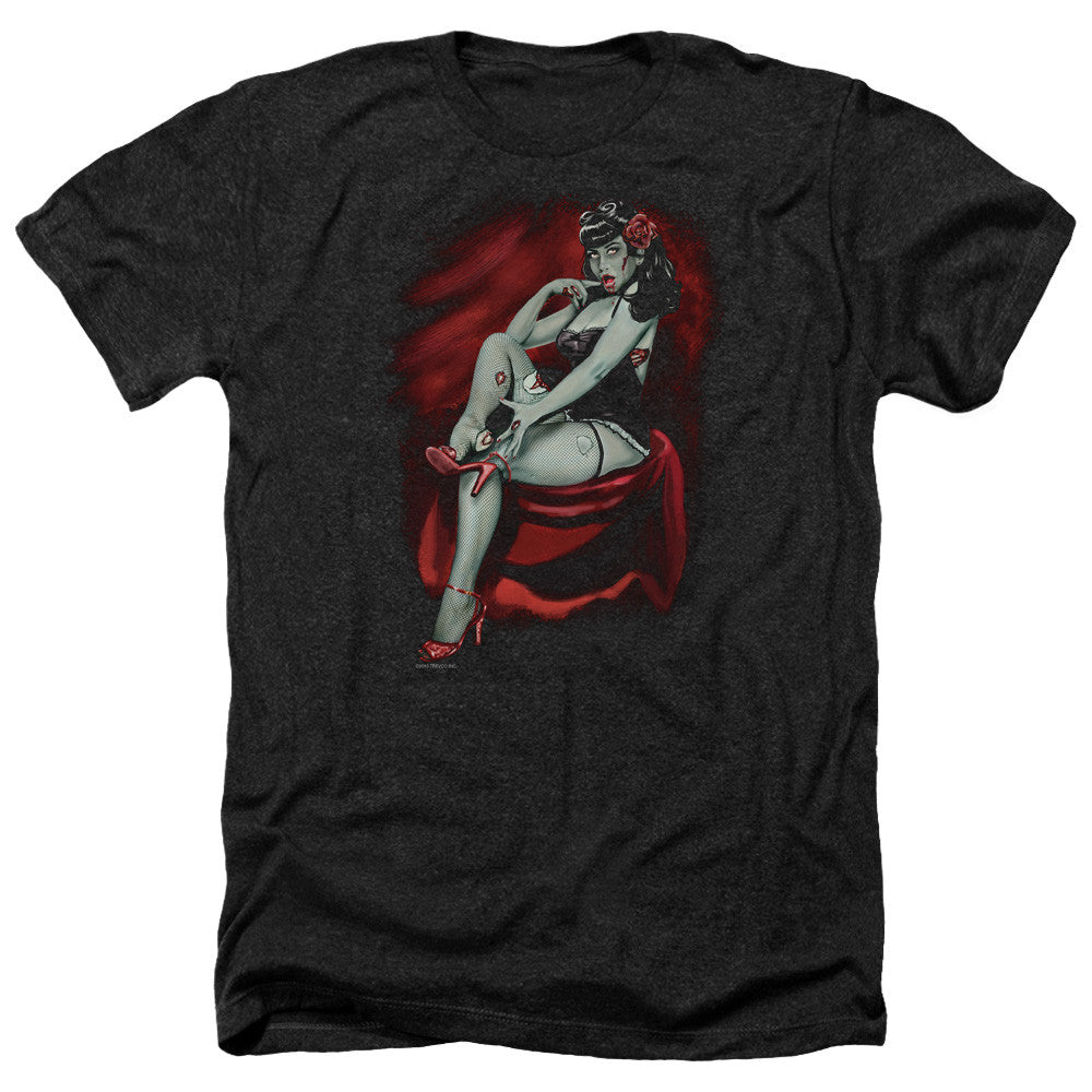 Adult Regular Fit Heather Short Sleeve