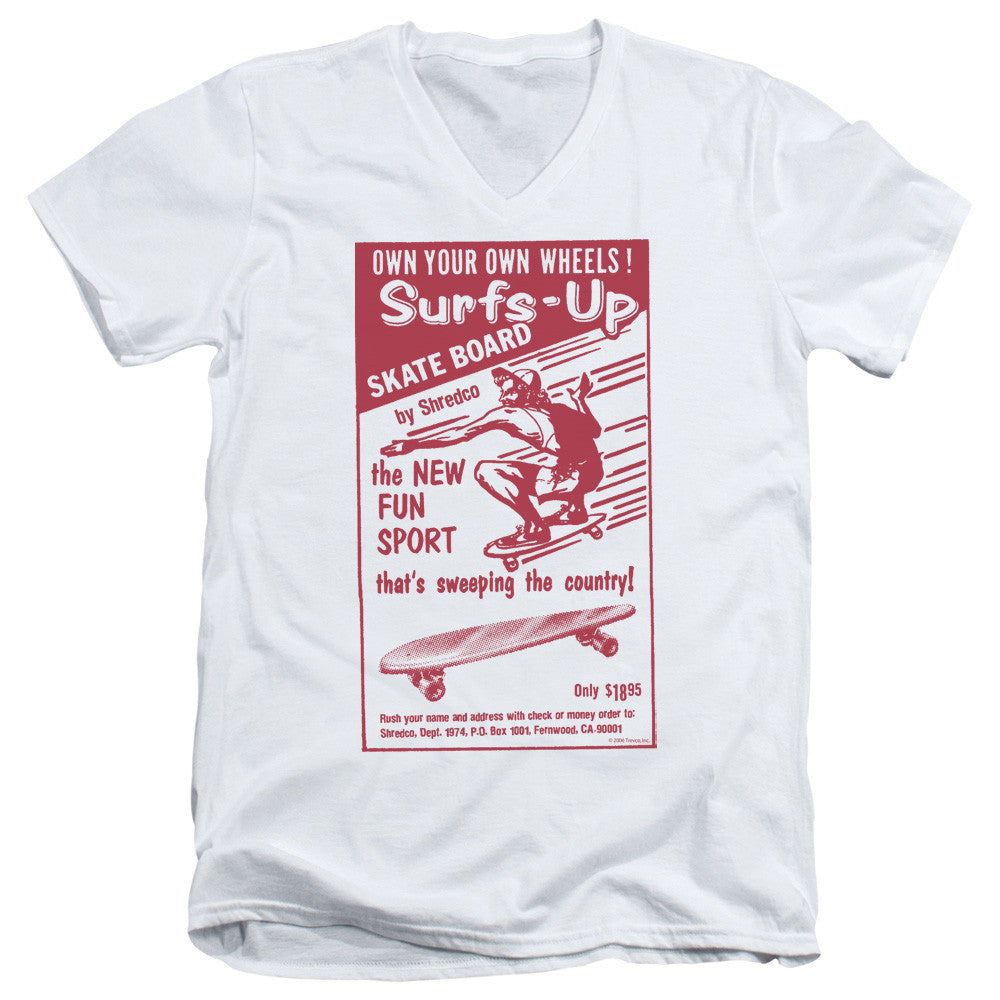 Adult Slim Fit V Neck