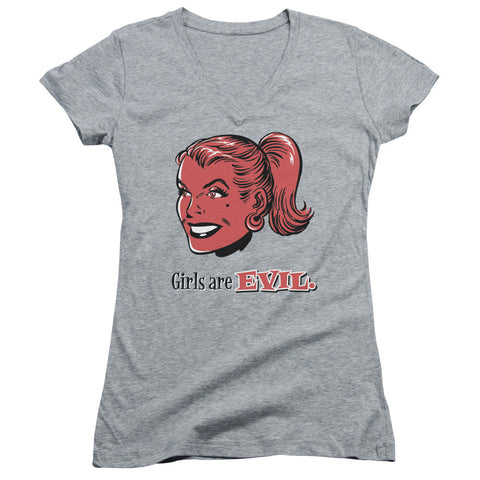 Juniors Sheer Cap Sleeve V-Neck