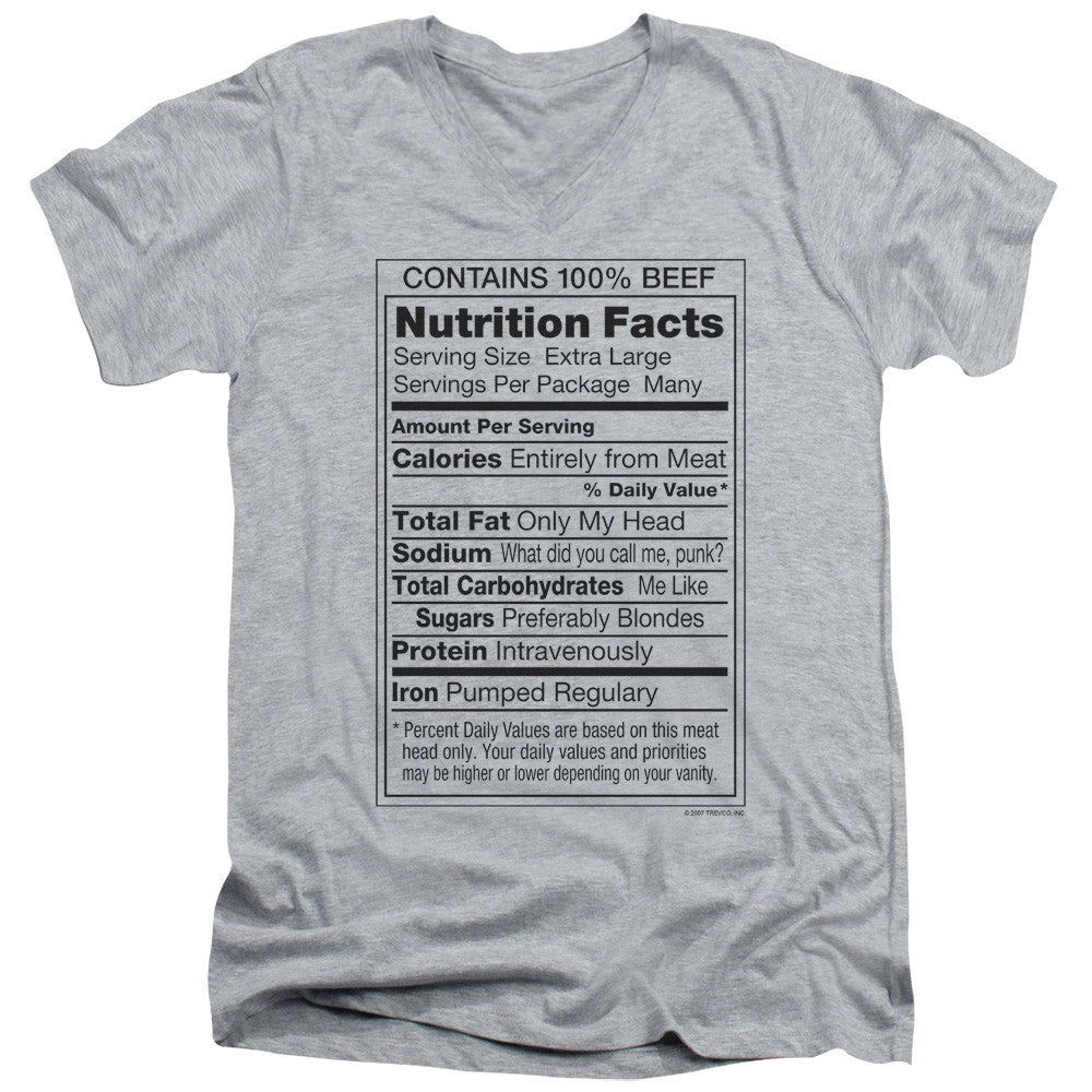 Adult Slim Fit V Neck