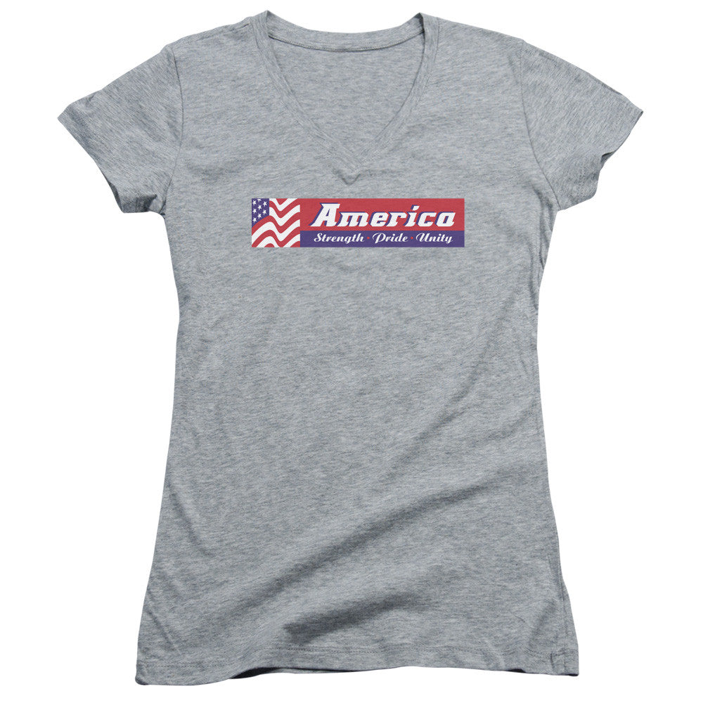 Juniors Sheer Cap Sleeve V-Neck