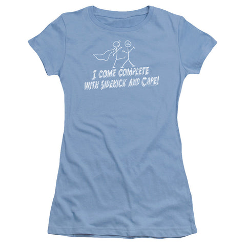 Juniors Sheer Cap Sleeve