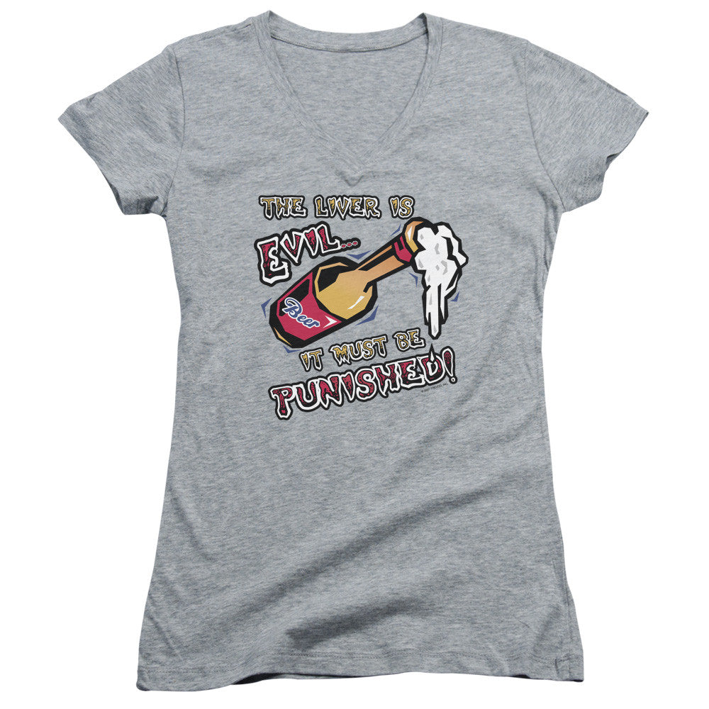 Juniors Sheer Cap Sleeve V-Neck