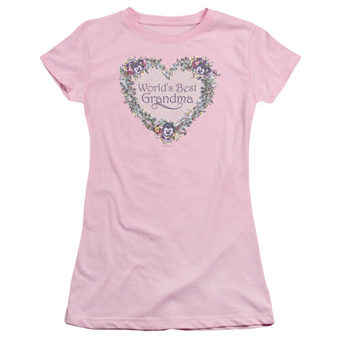 Juniors Sheer Cap Sleeve