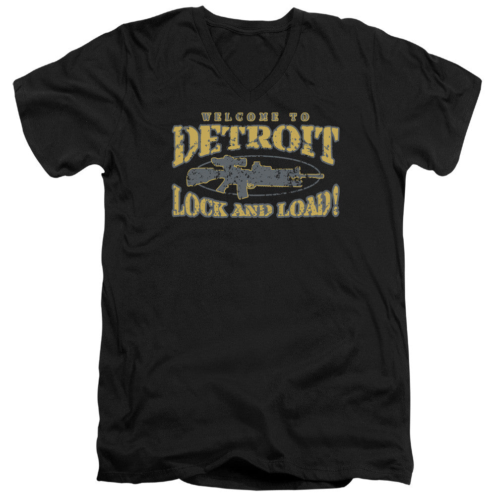 Adult Slim Fit V Neck
