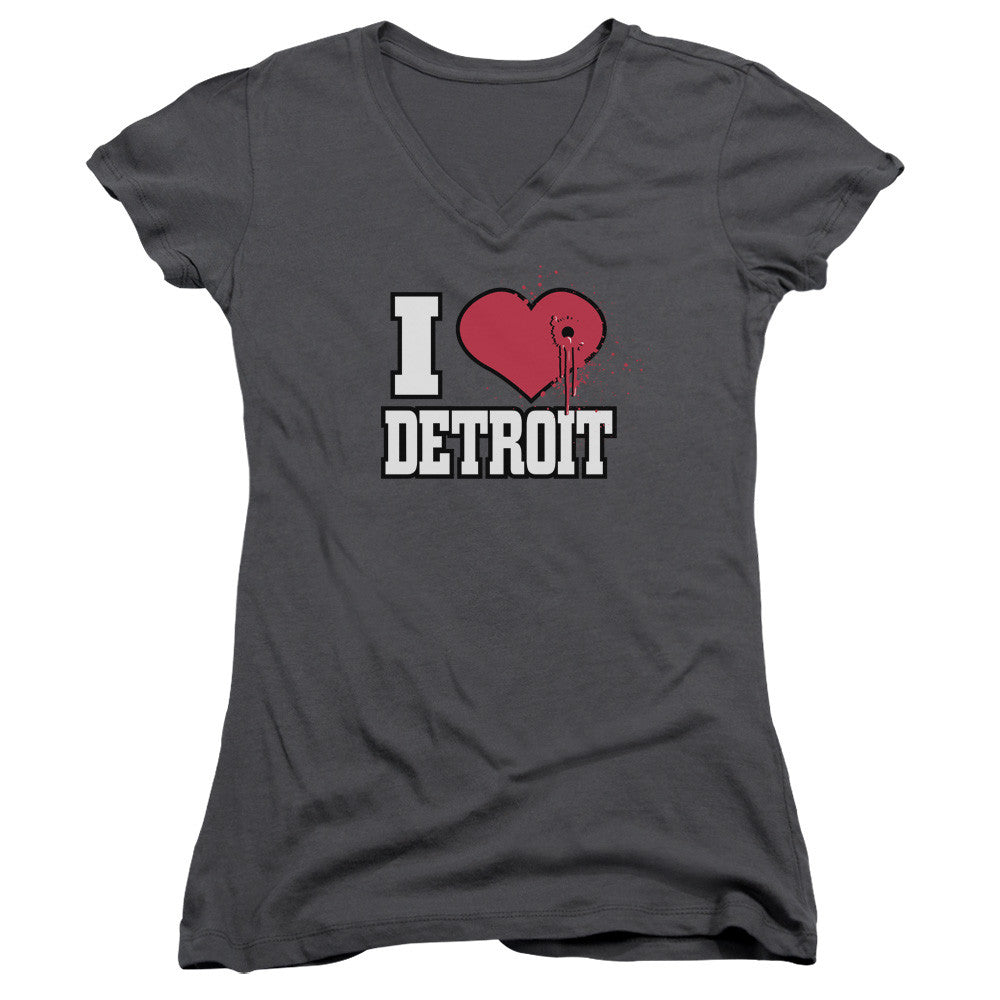 Juniors Sheer Cap Sleeve V-Neck