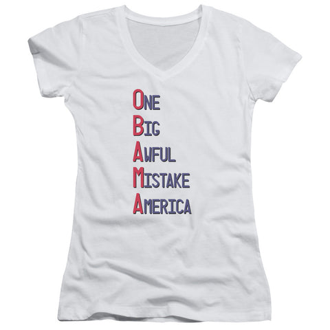 Juniors Sheer Cap Sleeve V-Neck